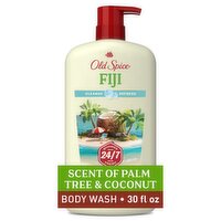 Old Spice Men's Body Wash Fiji with Palm Tree, 24/7 Shower Fresh, 30 oz