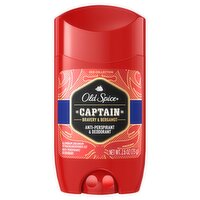 Old Spice Red Collection Captain Scent Invisible Solid Anti-Perspirant and Deodorant for Men 2.6 oz