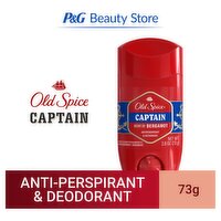 Old Spice Red Collection Captain Scent Invisible Solid Anti-Perspirant and Deodorant for Men 2.6 oz