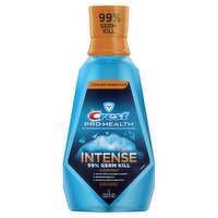 Crest Pro-Health Intense Clean Mint Mouthwash, 33.8 fl oz