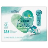 Pampers Aqua Pure Wipes, 336 count