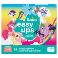 Pampers Pampers Easy Ups My Little Pony Training Underwear Super Pack, 3T/4T, 30-40 lb, 66 count, 66 Each 