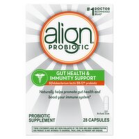 align Probiotic Gut Health & Immunity Support Probiotic Supplement, 28 count