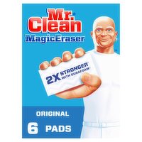 Mr. Clean MagicEraser Original Household Cleaning Pads, 6 count, 6 Each