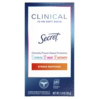 Secret Clinical Stress Response Antiperspirant / Deodorant, 1.6 oz