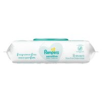 Pampers Sensitive Wipes, 56 count, 56 Each