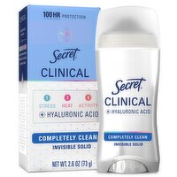 Secret Clinical Antiperspirant Deodorant for Women, 100HR Sweat & Odor Protection 2.6 oz