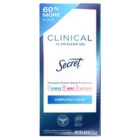 Secret Clinical Completely Clean Antiperspirant / Deodorant, 2.6 oz