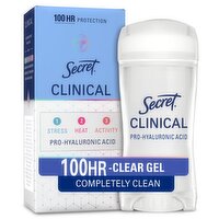 Secret Clinical Antiperspirant Deodorant for Women, 100HR Sweat & Odor Protection, 2.6oz
