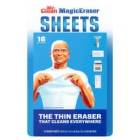 Mr. Clean MagicEraser Household Cleaning Sheets, 16 count, 16 Each