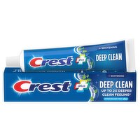 Crest Whitening Plus Deep Clean Toothpaste, Effervescent Mint, 5.4 oz