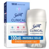 Secret Clinical 100HR Antiperspirant Deodorant for Women, Sweat & Odor Protection, 1.6 oz