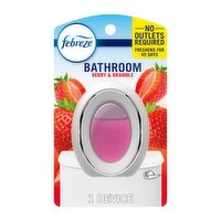 Febreze Bathroom Air Freshener, Odor-Fighting, Berry & Bramble Scent, 1 Count