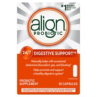 Align 24/7 Digestive Support Capsules Probiotic Supplement, 56 count