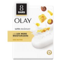 Olay Ultra Moisture Shea Butter Beauty Bars, 3.75, 6 count