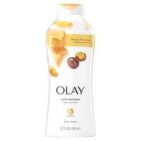 Olay Ultra Moisture Shea Butter B3 Complex Body Wash, 22 fl oz, 22 Fluid ounce