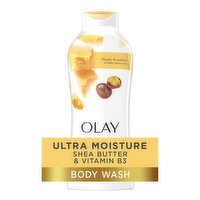 Olay Ultra Moisture Shea Butter B3 Complex Body Wash, 22 fl oz