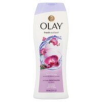 Olay Fresh Outlast Soothing Orchid & Black Currant Body Wash, 22 fl oz, 22 Ounce