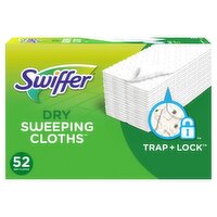 Swiffer Unscented Dry Sweeping Cloths, 52 count