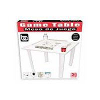 Bene Casa Game Table with Tile Racks and Drink Holder, 1 each