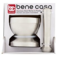 Bene Casa Stainless Steel Mortar & Pestle