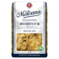 La Molisana Orecchiette N°30 Bronze Die Pasta, 16 oz