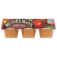 Musselman's Cinnamon Apple Sauce, 4 oz, 6 count, 24 Ounce