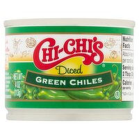 Chi-Chi's Diced Green Chiles, 4 oz, 4.25 Ounce