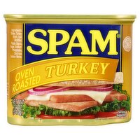 Spam Oven Roasted Turkey Canned Meat, 12 oz, 12 Ounce