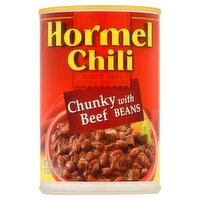 Hormel Chili Chunky with Beef Beans, 15 oz, 425 Gram