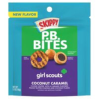 Skippy Girl Scouts Coconut Caramel P.B. Bites, 5.5 oz, 5.5 Ounce