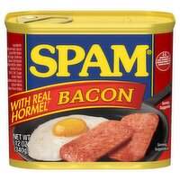 Spam Bacon with Real Hormel Canned Meat, 12 oz, 340 Gram