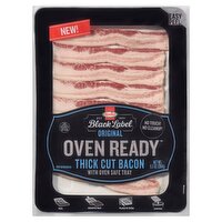  Black Label Oven Ready Original Thick Cut Bacon, 9.3 oz, 9.3 Ounce