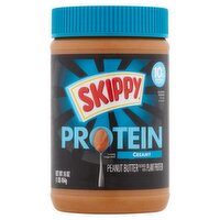 Skippy Protein Creamy Peanut Butter, 16 oz