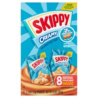 Skippy Creamy Peanut Butter, 1.15 oz, 8 count