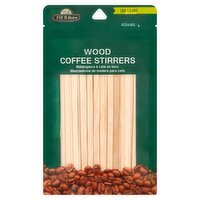 Fill 'n Brew Wood Coffee Stirrers, 150 count