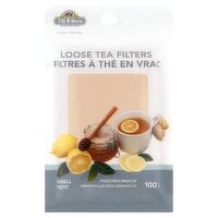 Fill 'n Brew Small Loose Tea Filters, 100 count