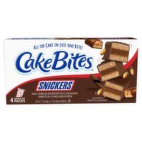 CakeBites Snickers Cakebites, 1.75 oz, 4 count, 7 Ounce