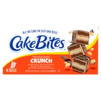 CakeBites Peanut Butter Chocolate Crunch Cakebites, 2 oz, 4 count