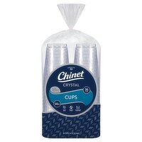 Chinet 14 oz Crystal Cups, 36 count