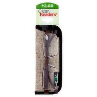 SAV Eyewear +2.00 Clear Readers