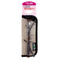 SAV Eyewear +2.50 Clear Readers, 1 Each