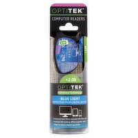 SAV Eyewear Optitek Blue Light +2.00 Computer Readers