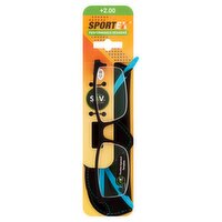 SAV Eyewear Sportex +2.00 Performance Readers