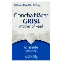Grisi Mother of Pearl Lightening Bar Soap, 3.5 oz