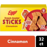 Kellogg's Eggo Cinnamon French Toaster Sticks, 32 count, 12.7 oz