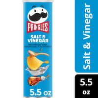 Pringles Salt & Vinegar Potato Crisps, 5.5 oz