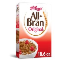 Kellogg's All-Bran Original Wheat Bran Cereal, 18.6 oz