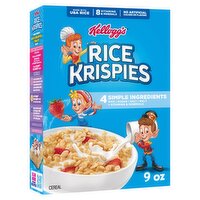 Kellogg's Rice Krispies Original Breakfast Cereal, 8 Vitamins and Minerals, 9 oz Box