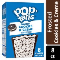 Pop-Tarts Frosted Cookies & Crème Toaster Pastries, 8 count, 13.5 oz